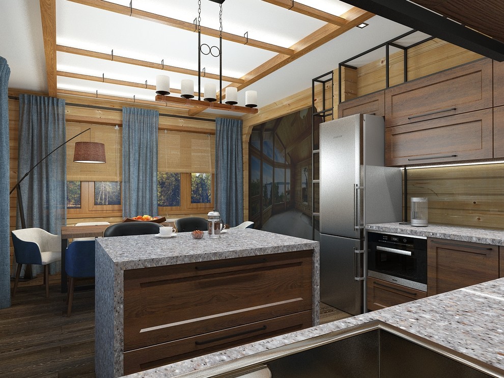 Проект загородного дома на острове Сахалин