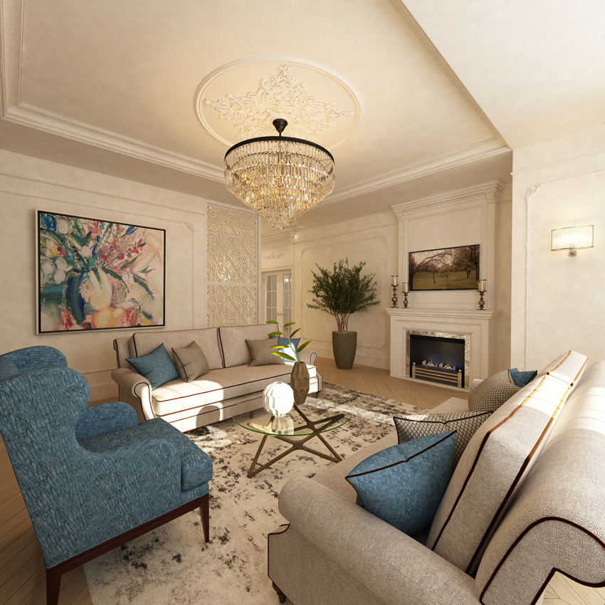 Дом в стиле "Американская классика"