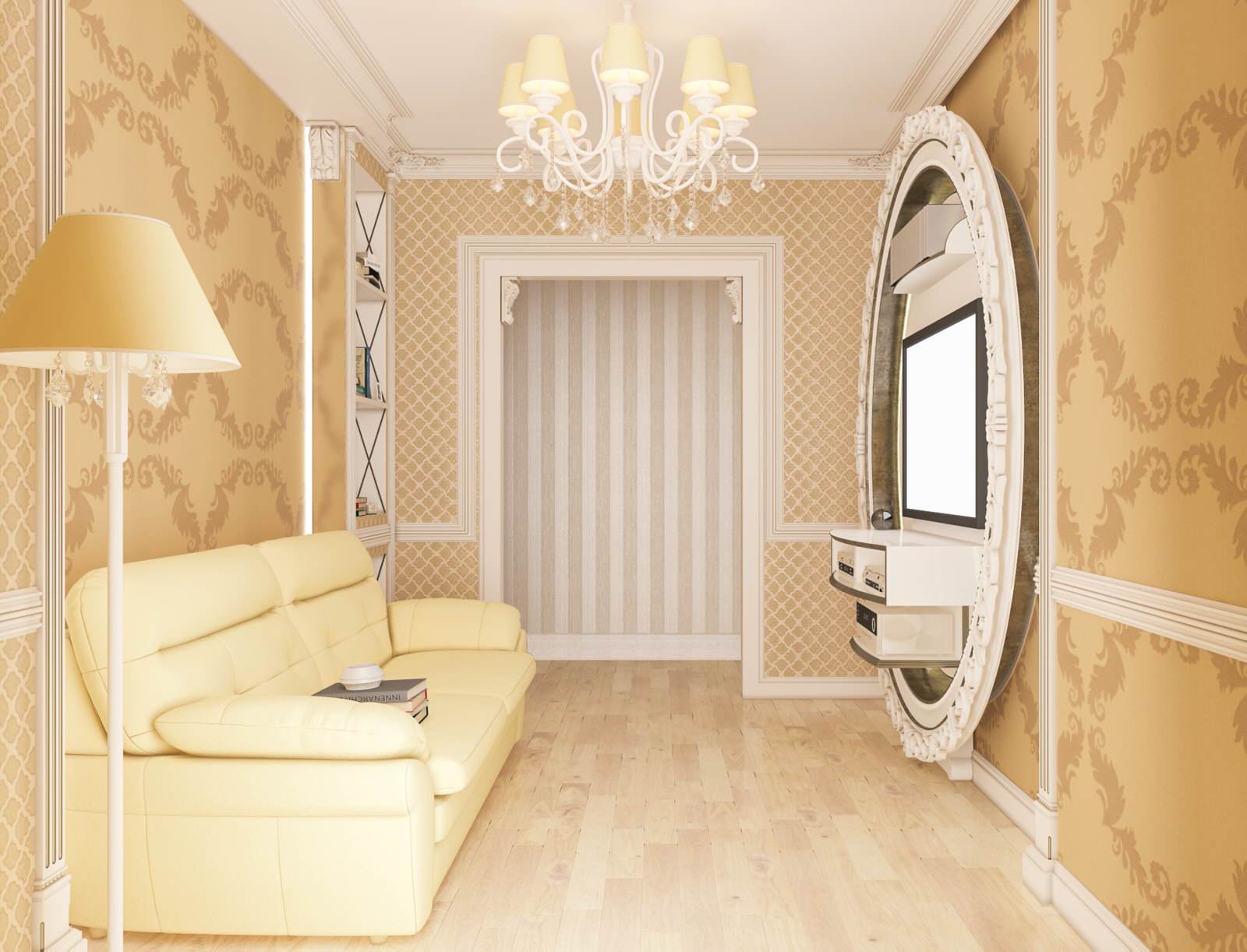 Интерьер квартиры в городе Горячий Ключ ЖК Лебединое Озеро