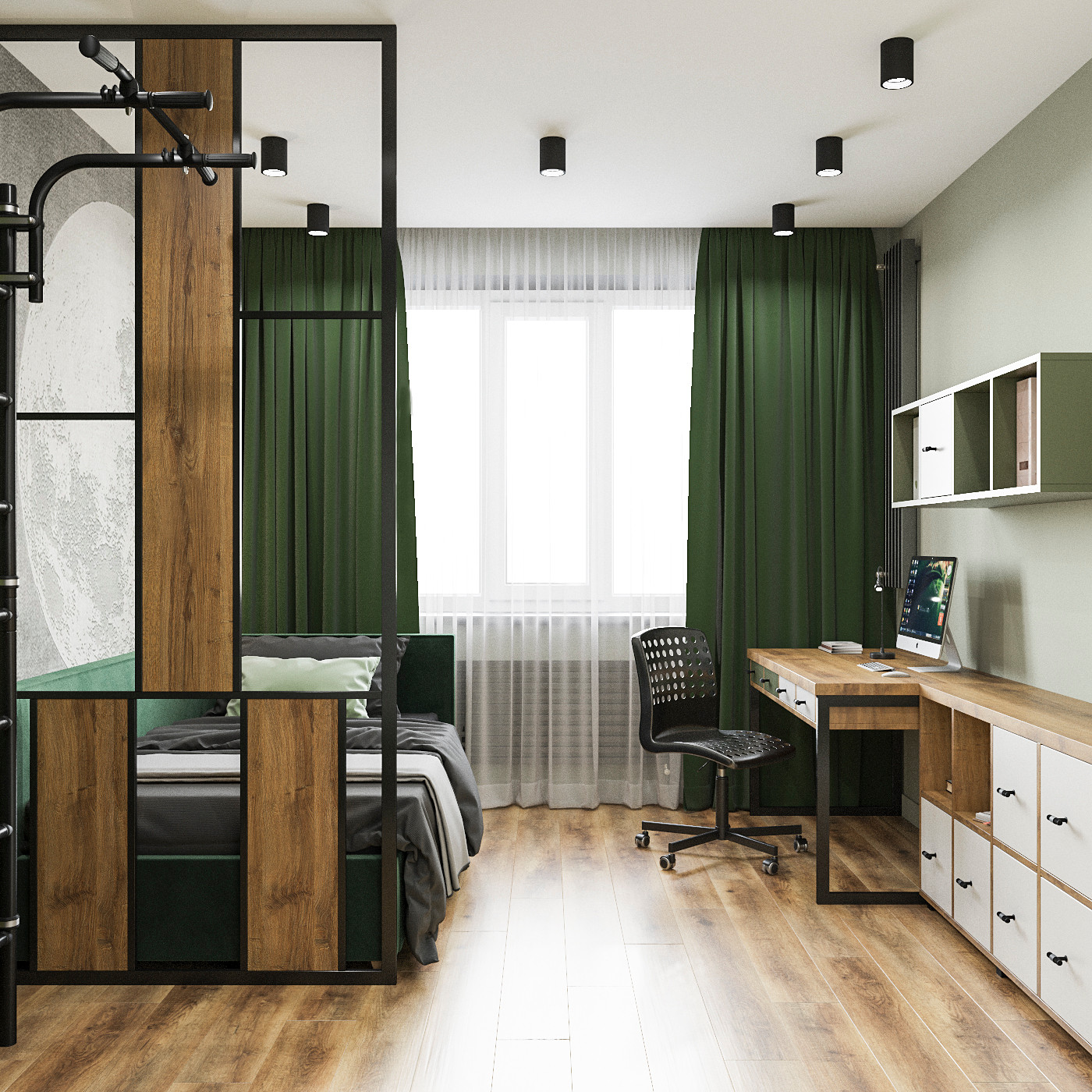 Брутализм в трешке в Новом городе. Чебоксары