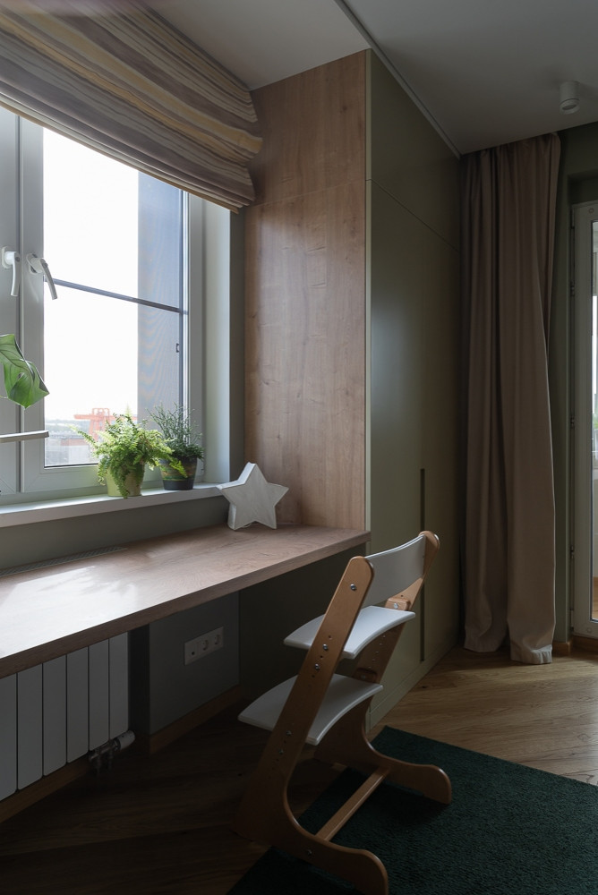 Кухонный гарнитур с фасадами в потолок от INTERIERNO