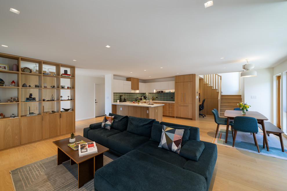 Oakland Hills Modern Addition | White Oak + Architectural Windows