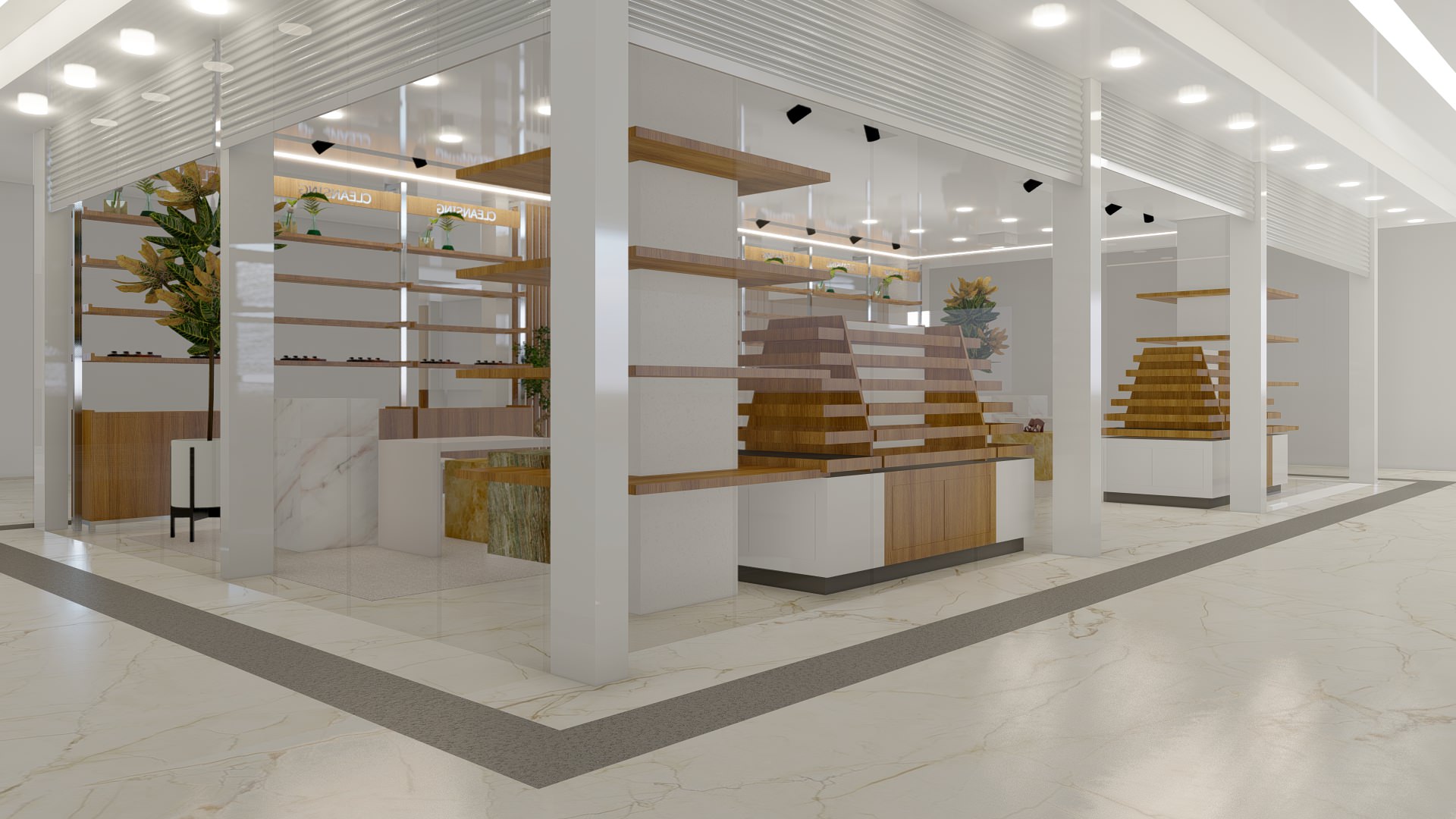 Modern Showroom Design at Hornchurch