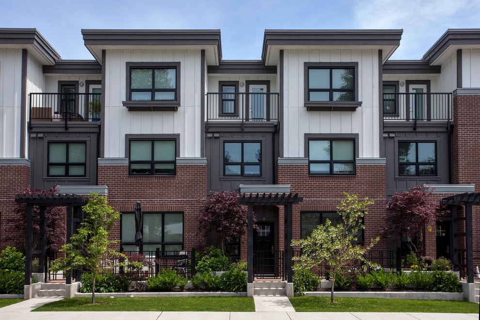 Parkgate Townhomes Contemporary Vancouver by Ciccozzi Architecture Houzz