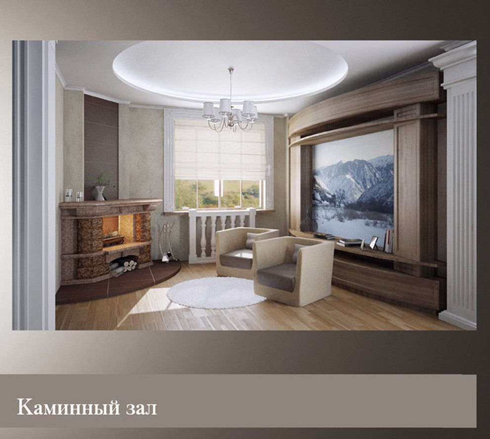 Интерьеры коттеджа