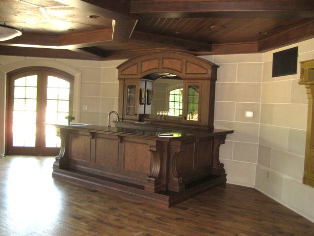 Bar contemporary-home-bar