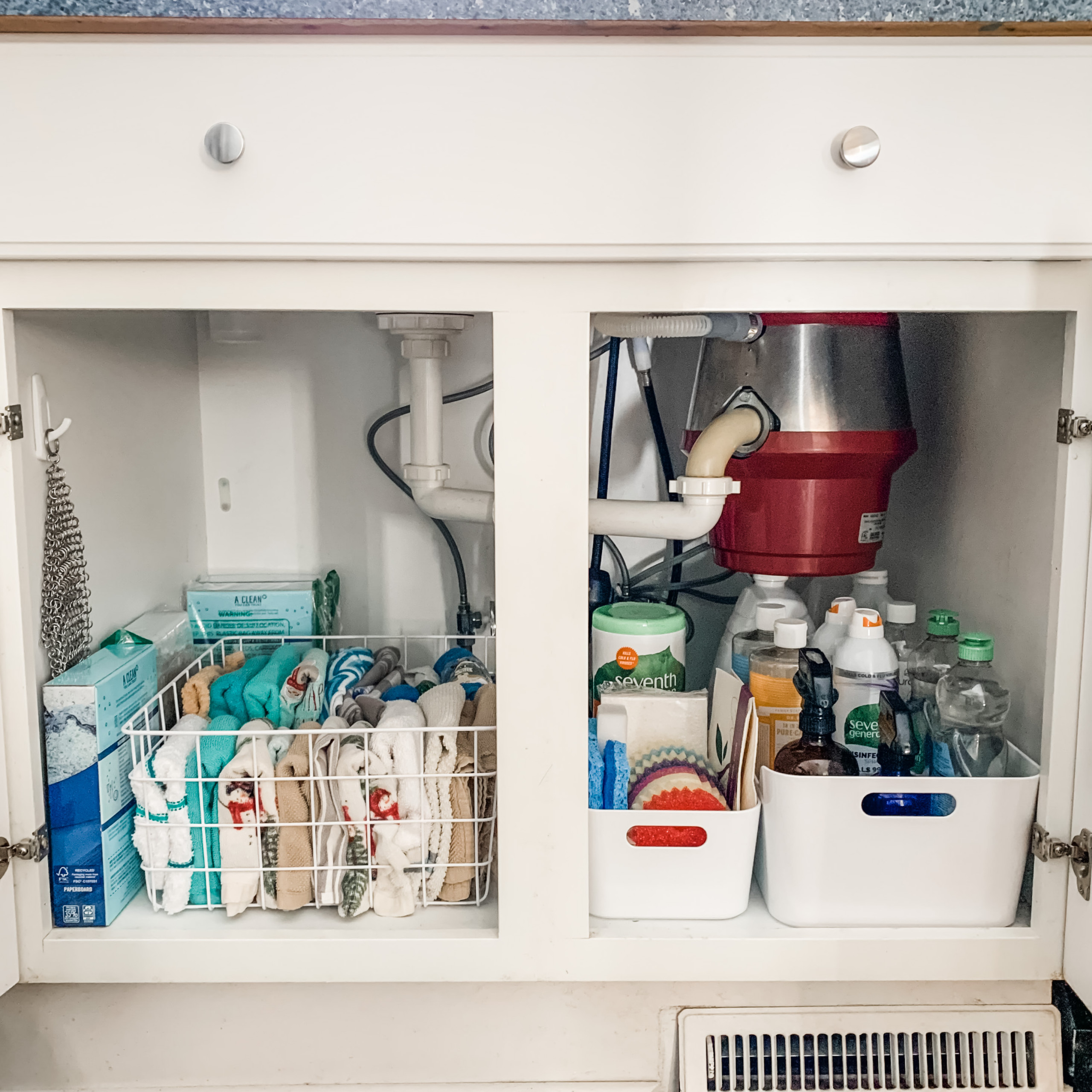 Under the sink organization