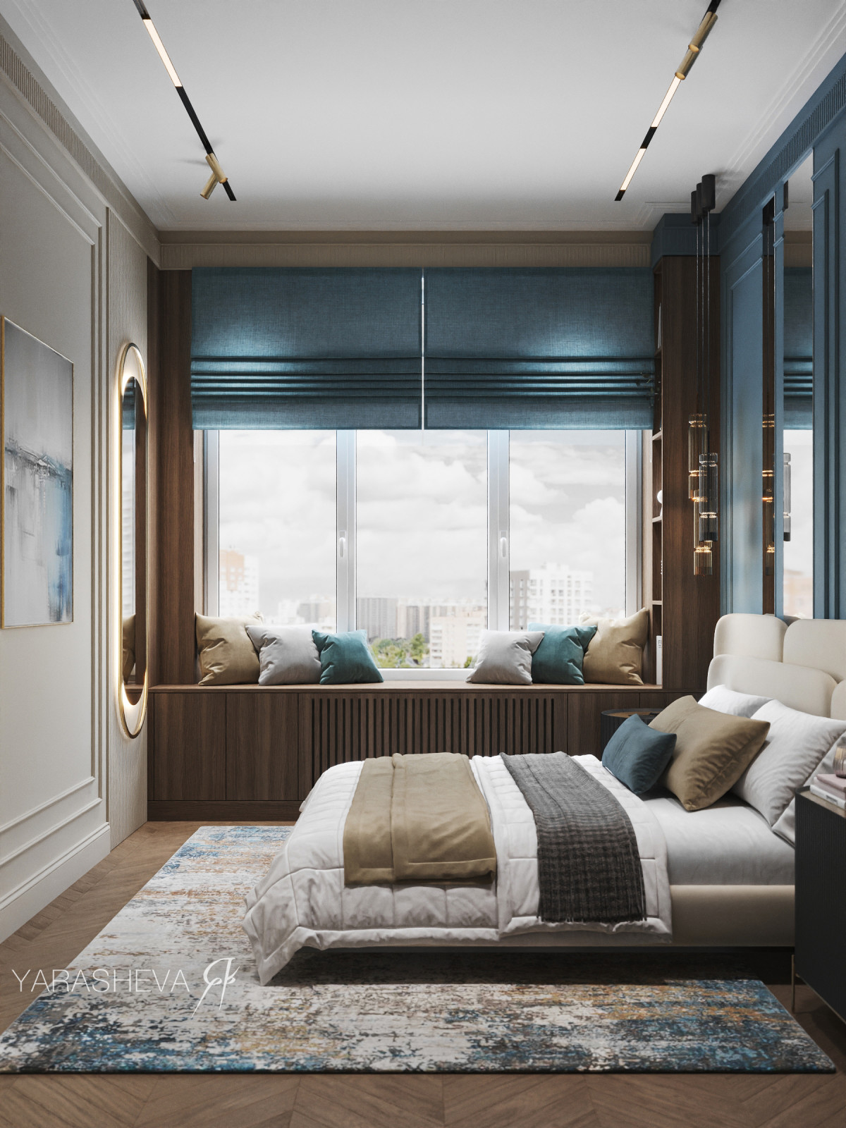 Дизайн-проект в ЖК Freedom (Фридом) 55 м кв.