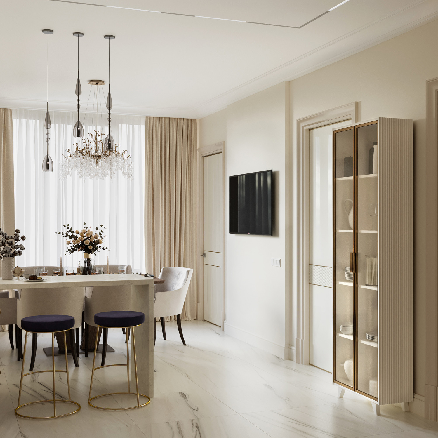 Трехкомнатная квартира ЖК "1147"