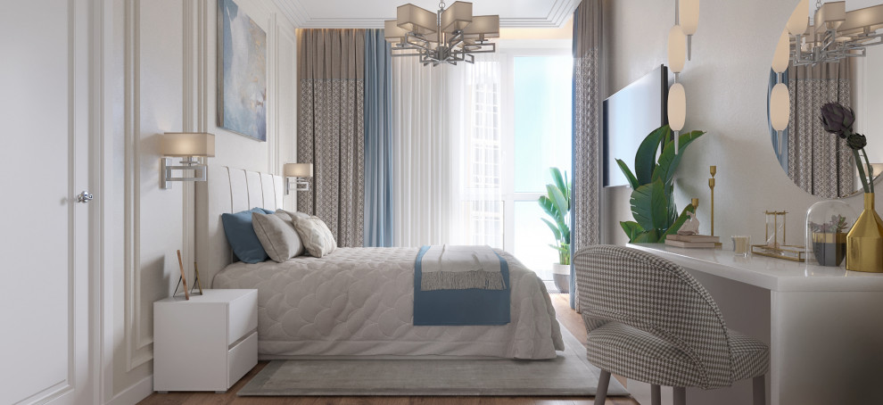 ДИЗАЙН ТРЕХКОМНАТНОЙ КВАРТИРЫ 89 КВ.М