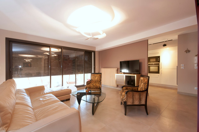 Appartement C eklektisk-vardagsrum