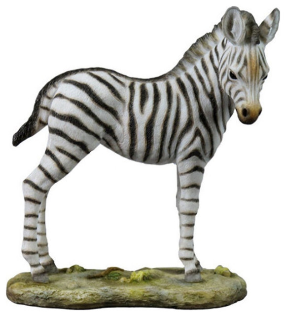 Baby Zebra Figurine Contemporary Decorative Objects And Figurines