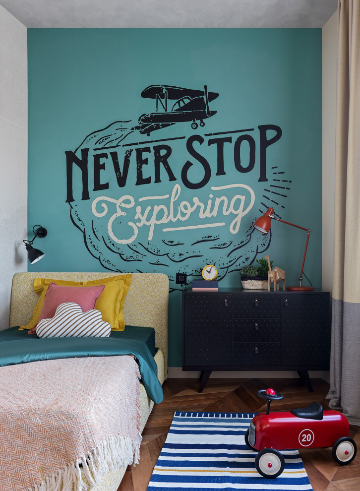 Apartment with grey shades in Saint-Petersburg