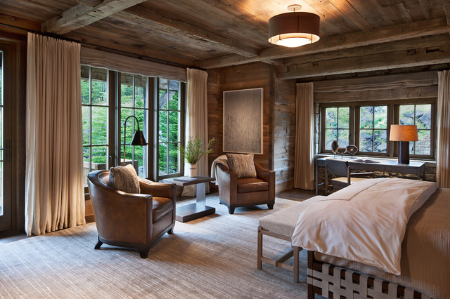 Andesite Family Lodge rustic-bedroom