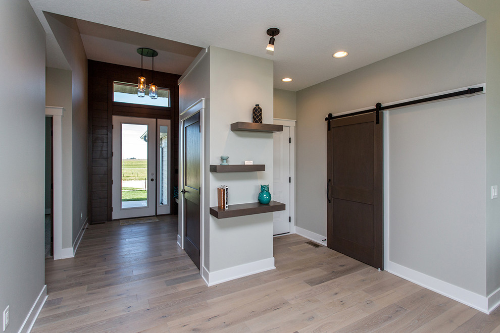 Entryway - transitional entryway idea