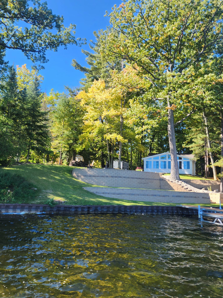 Shady Shores Retaining wall