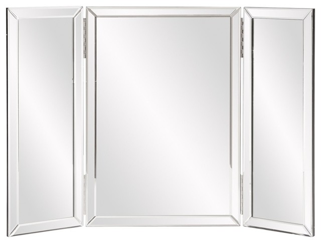 Tri Fold Wall Mirror tripoli trifold vanity mirror - contemporary - wall mirrors - Tri Fold Wall Mirror tripoli trifold vanity mirror - contemporary - wall mirrors -