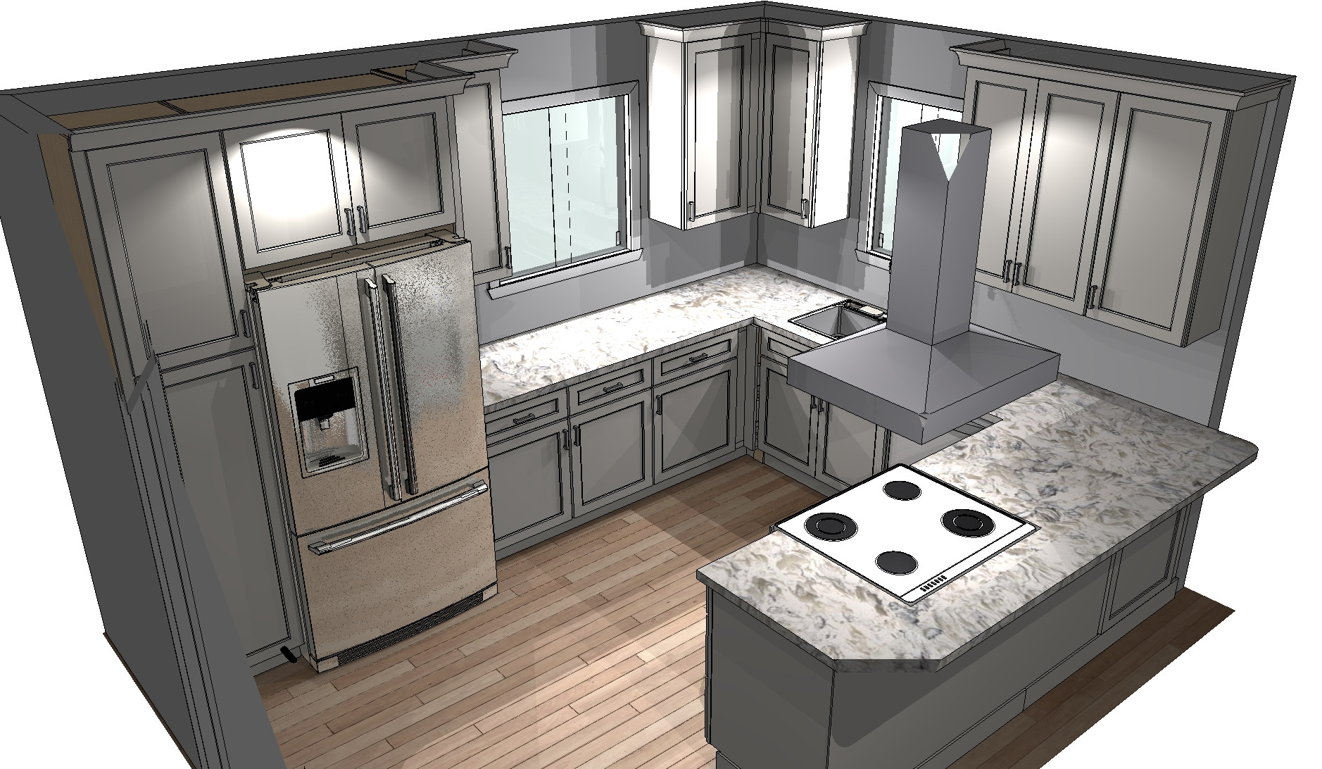 East Sacramento Enlarge Kitchen/Remodel