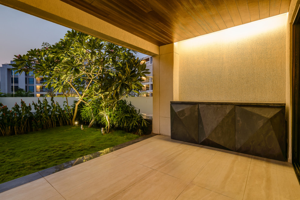 Photo of a contemporary terrace in Pune.