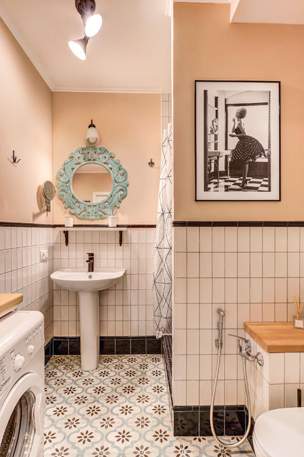 Санузел modern-badezimmer
