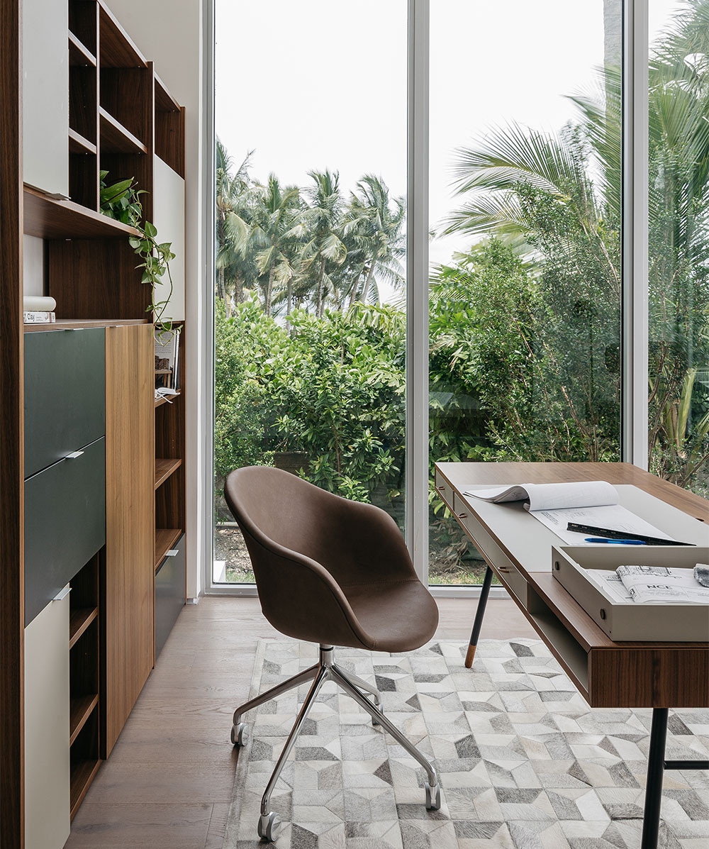 Интерьер в Майами с мебелью BoConcept