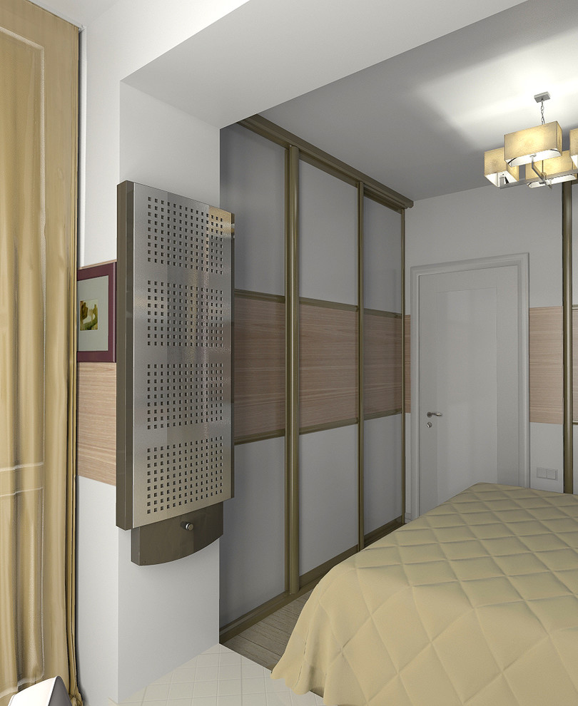 Спальня и лоджия в современном стиле