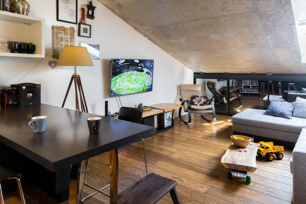 Лофт для друзей из рекламного агентства 2SHARP