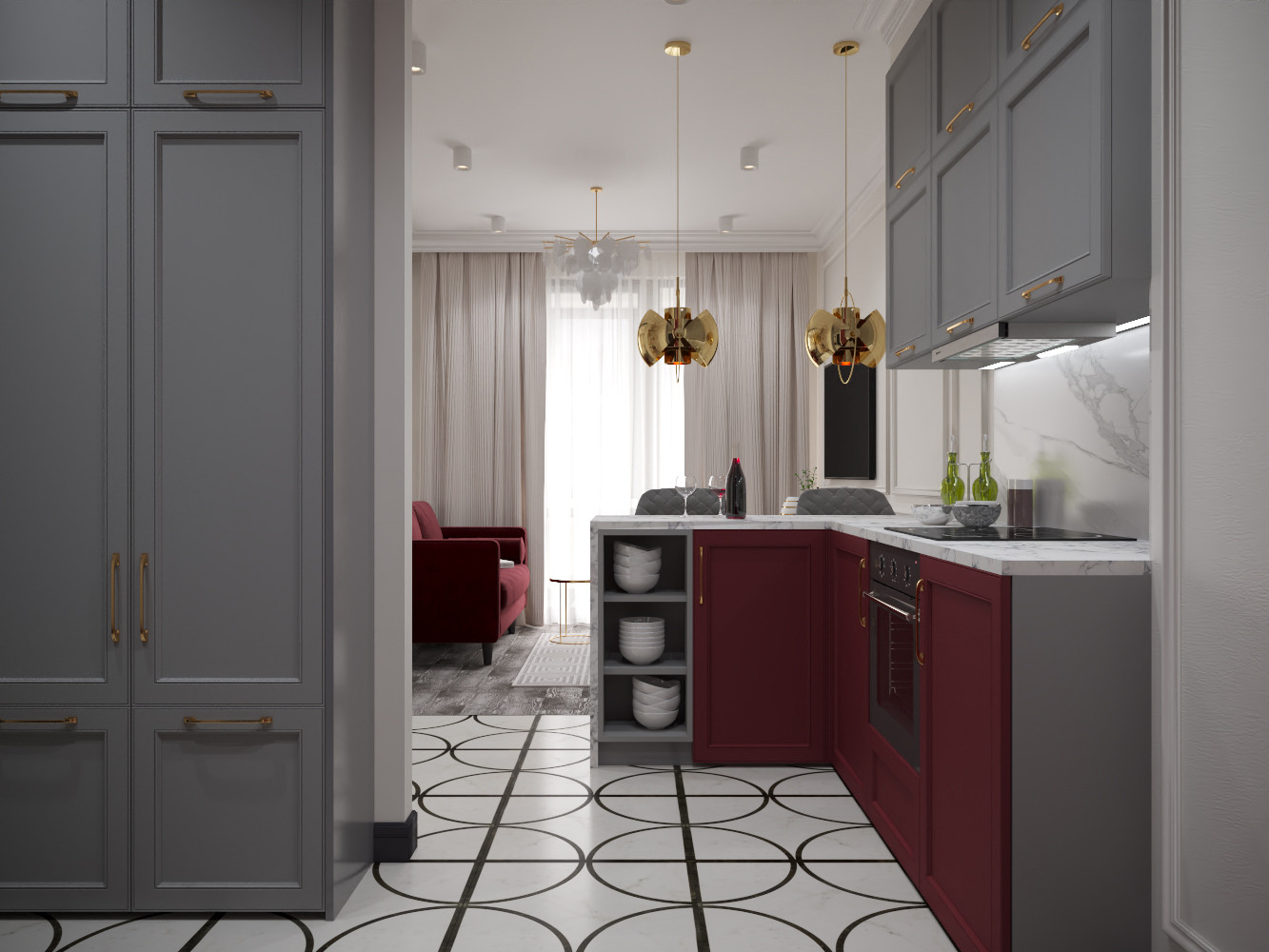 Ремонт в ЖК Водный, 46 м2