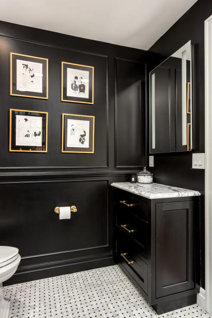 This designer says black toilets are dramatic and chic. Would you dare? -  The Washington Post