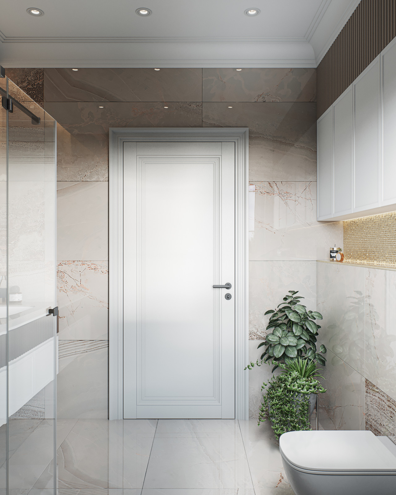 Душевая комната КП "Ясная поляна"