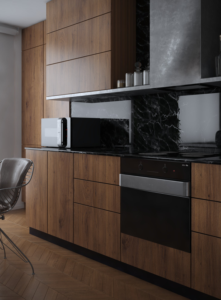 "Теплый минимализм" / Студия 48 кв. м / Оренбург