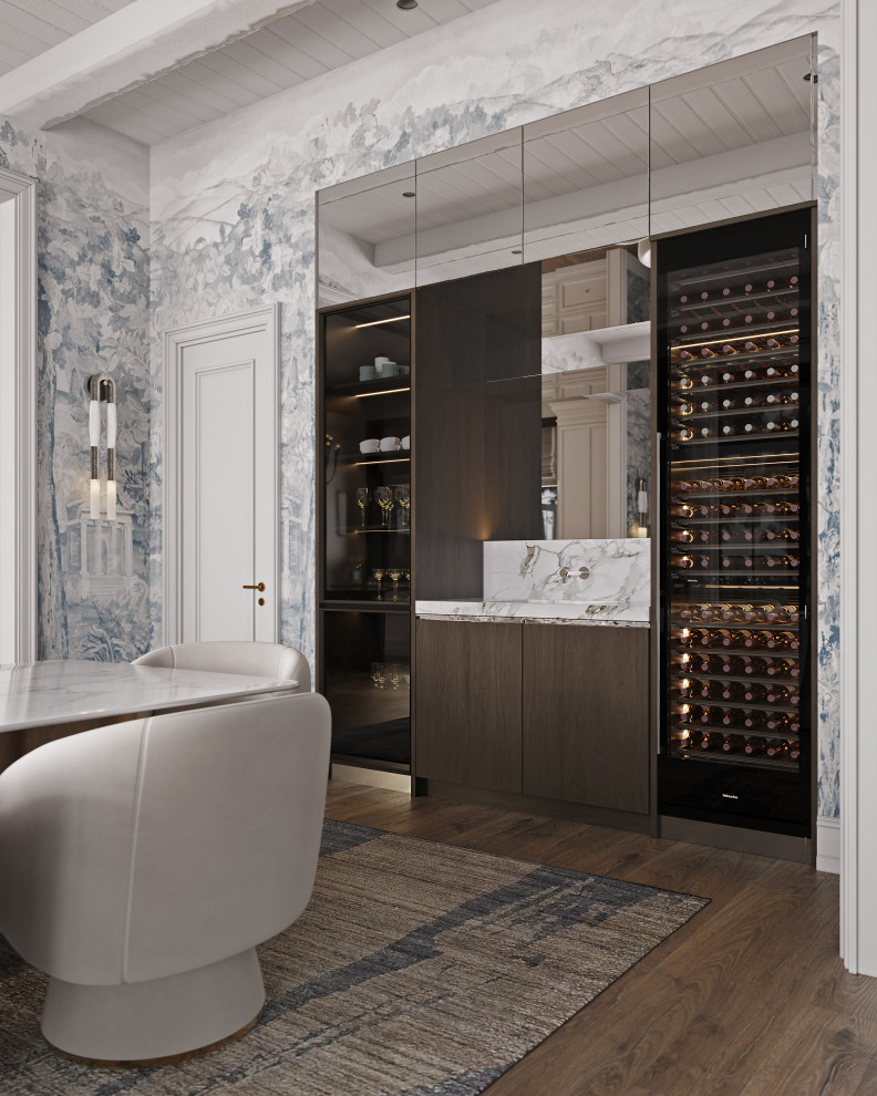 Inspiration for a transitional wine cellar remodel in Nashville