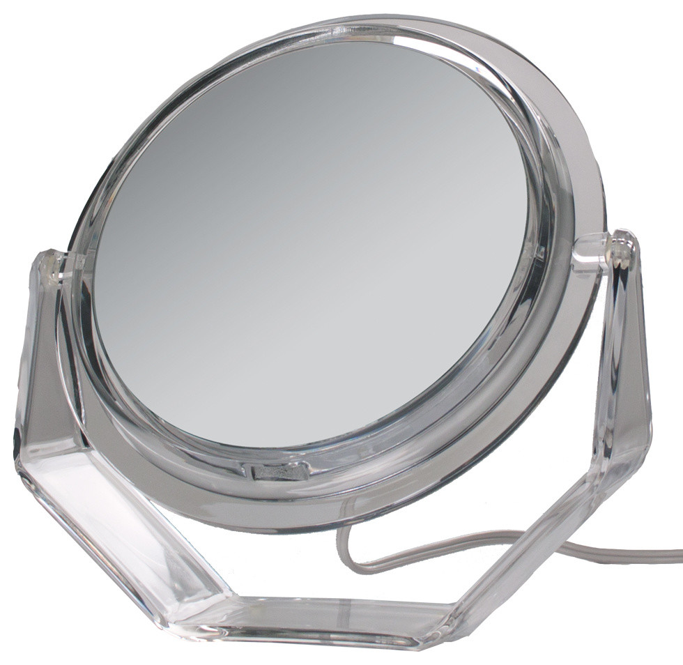 Zadro Surround Light Acrylic 5X Vanity Mirror-Ss35