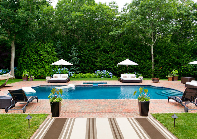 My Houzz: Iris Dankner clasico-piscina