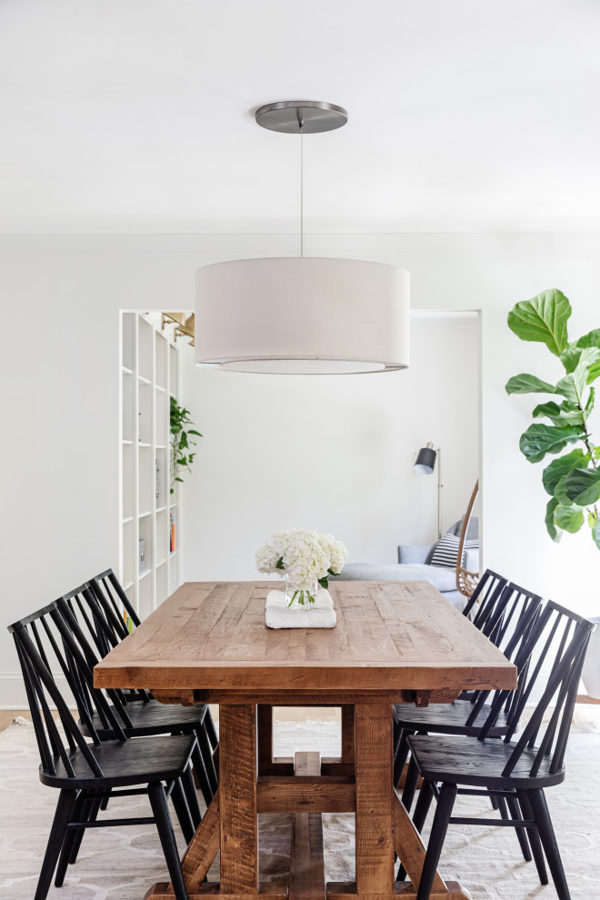 Dining room - transitional dining room idea