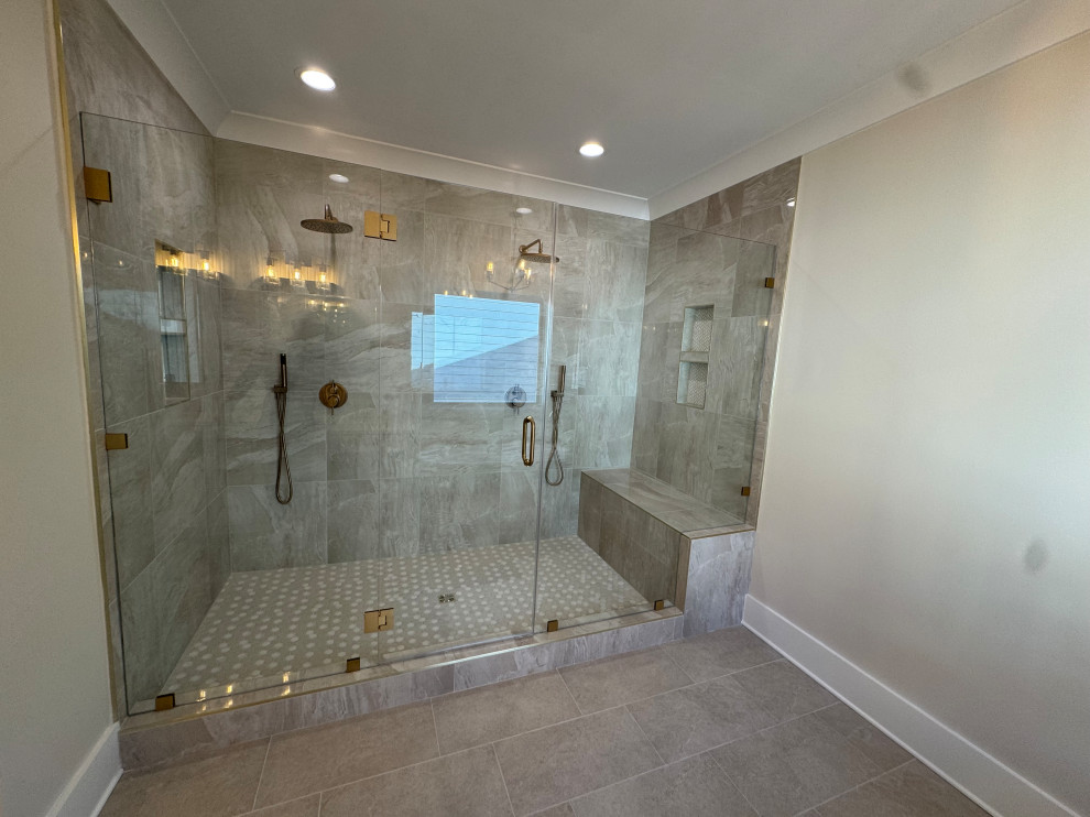 Madison New Construction Master Bathroom