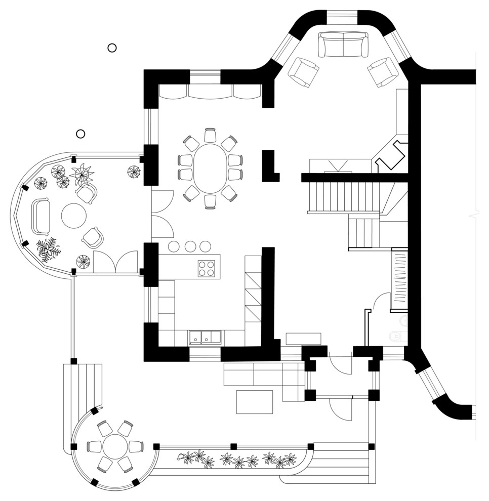 Реконструкция фасадов дома "Д"