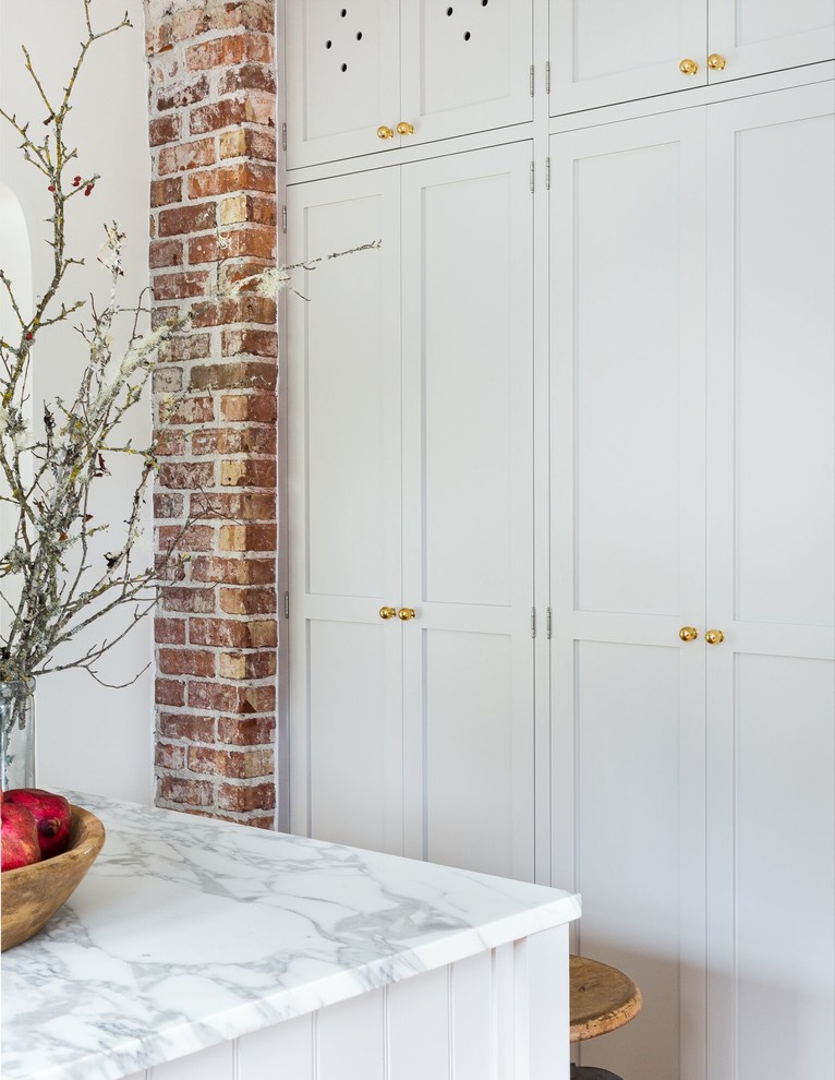 Inspiration for a transitional kitchen remodel in Seattle