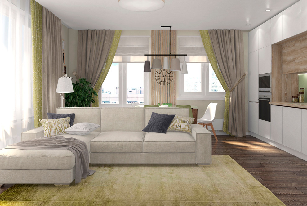 Евротрешка в эко-стиле в ЖК Легенда