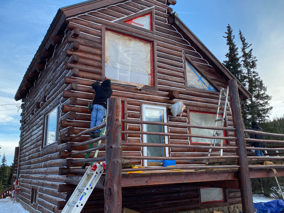 Log Home Maintenance And Log Home Restoration Colorado