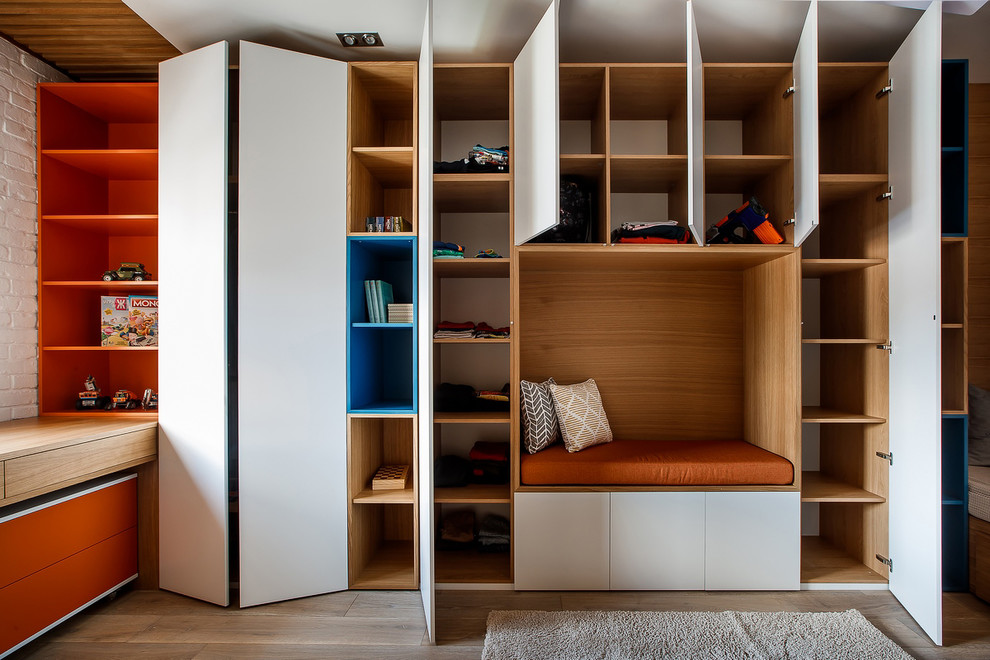 Квартира современной семьи с двумя детьми