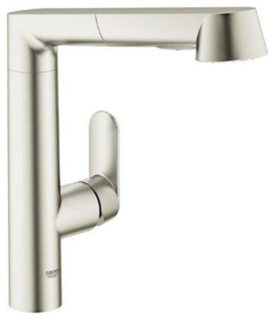 Grohe 32178dc0 K7 Dual Spray Pull Out Faucet Super Steel