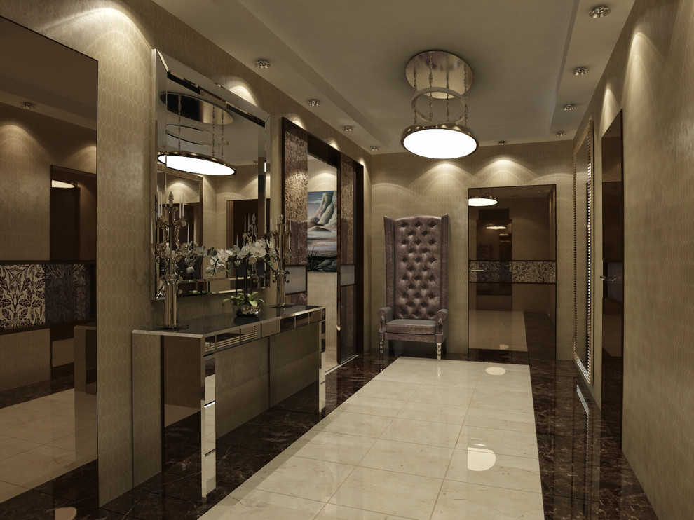 Трехкомнатная квартира 136 кв. метра в современном стиле ЖК «Дубровская Слобода»