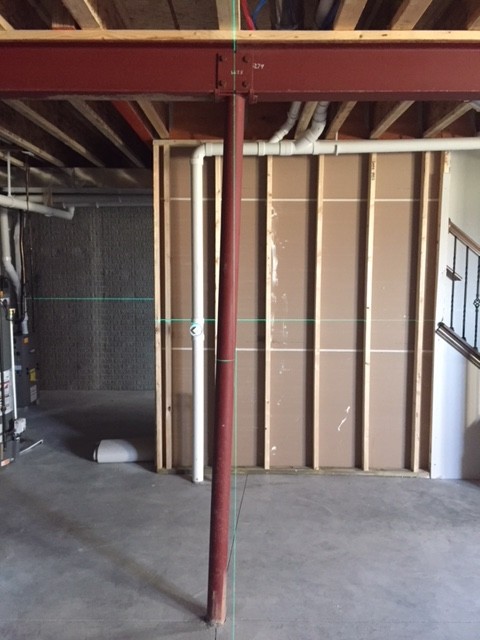 Steel Beam Basement Support Openbasement