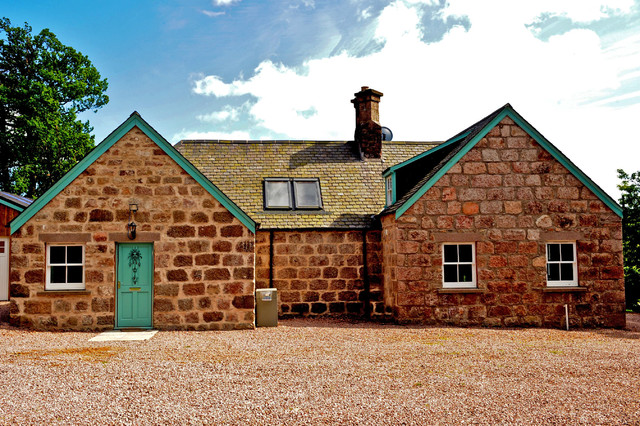 Various cottages at Glen Dye landstil-hus-og-facade
