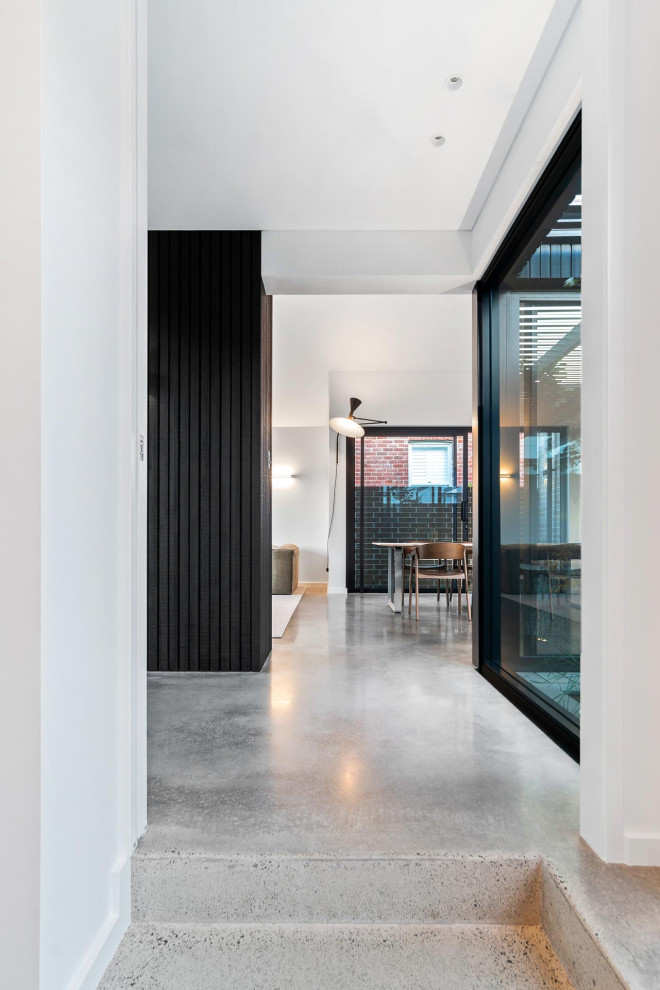 Design ideas for a modern hallway in Perth.