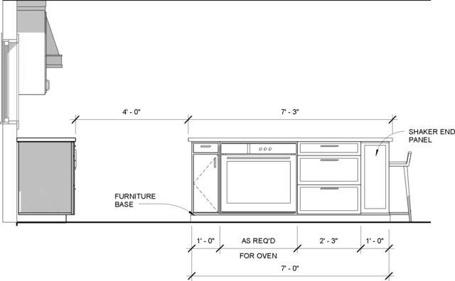 Design Drawings transitional-interior-elevation