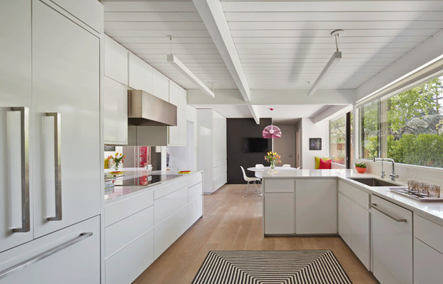 Palo Alto Eichler midcentury-kitchen