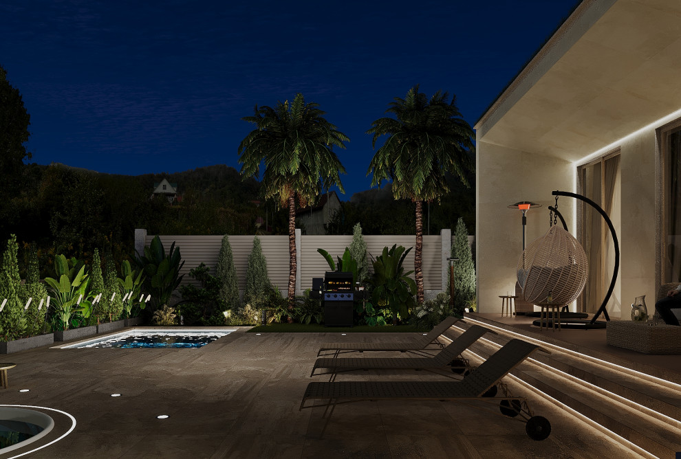 Архитектурный проект 1-но этажной MINIVILLI.terra