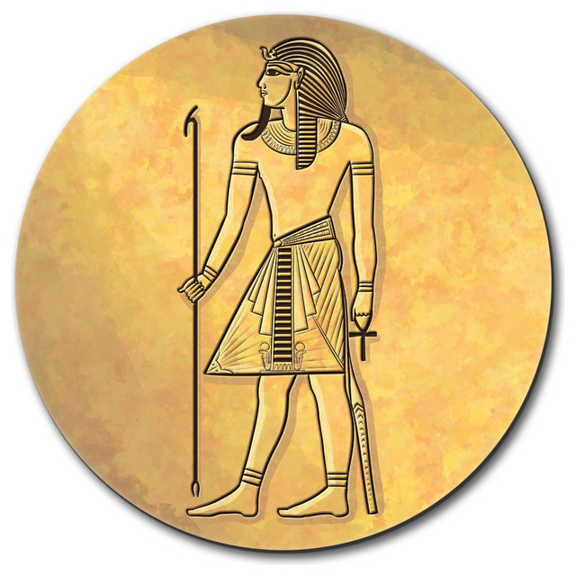 Pharaoh Ancient Egypt Mouse Pad Contemporary Desk Accessories by